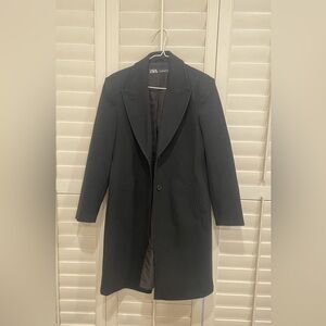 Zara black coat